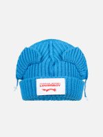 CHUNKY EARS BEANIE IN LIGHT BLUE