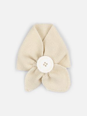 CYCLOPS SCARF IN ECRU